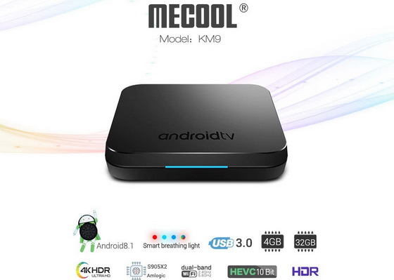 Прошивка Android Pie 9.0 для MECOOL KM9 TV Box. с AMLogic S905X2