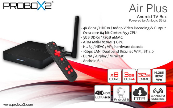 Probox2 Air Plus TV Box