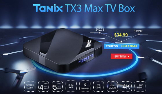 Tanix TX3 Max TV Box