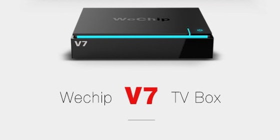 Wechip V7 TV Box с Amlogic S912.