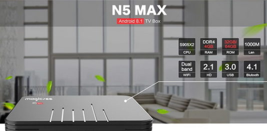 MAGICSEE N5 MAX TV Box