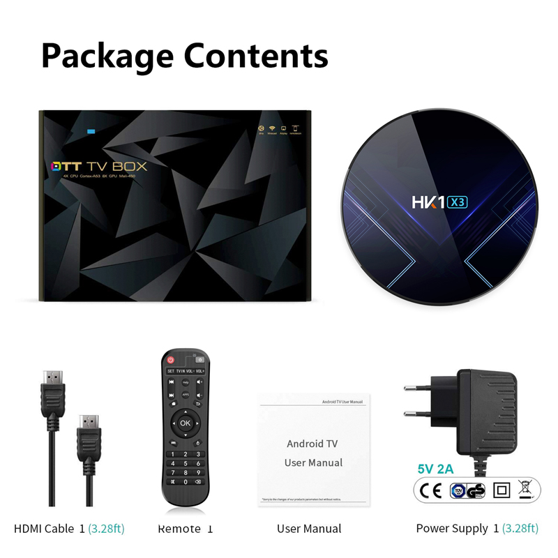 Описание HK1 X3 TV Box 