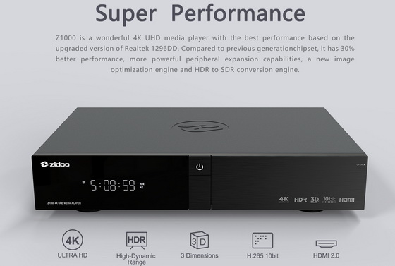 Прошивка Android 7.1.1 v2.3.10 для Zidoo Z1000 TV Box